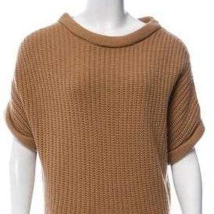 CALYPSO St. Barth Cashmere Short Sleeve Sweater